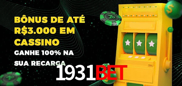 1931Bet melhor bônus de depósito